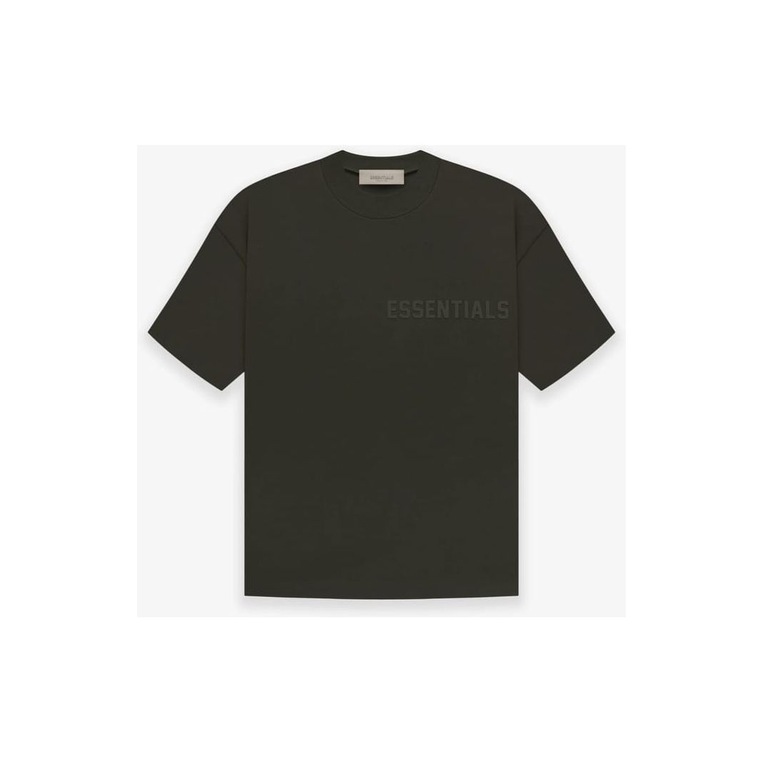 Essentials SS23 Short-Sleeve Tee "Off Black"