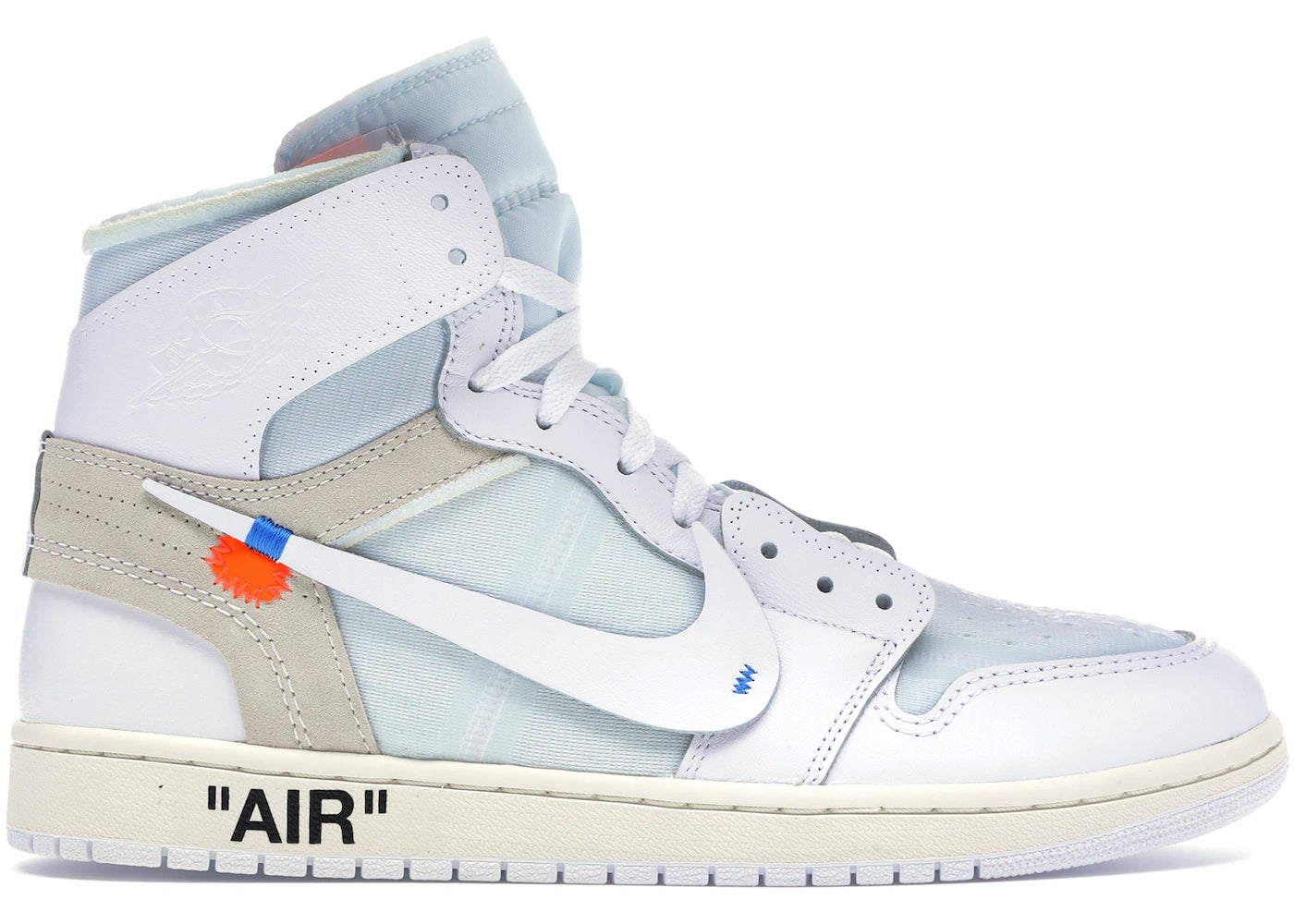 Nike off store white retro 1