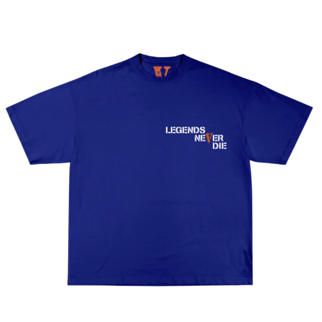 Juice Wrld x Vlone 999 Tee "Blue"