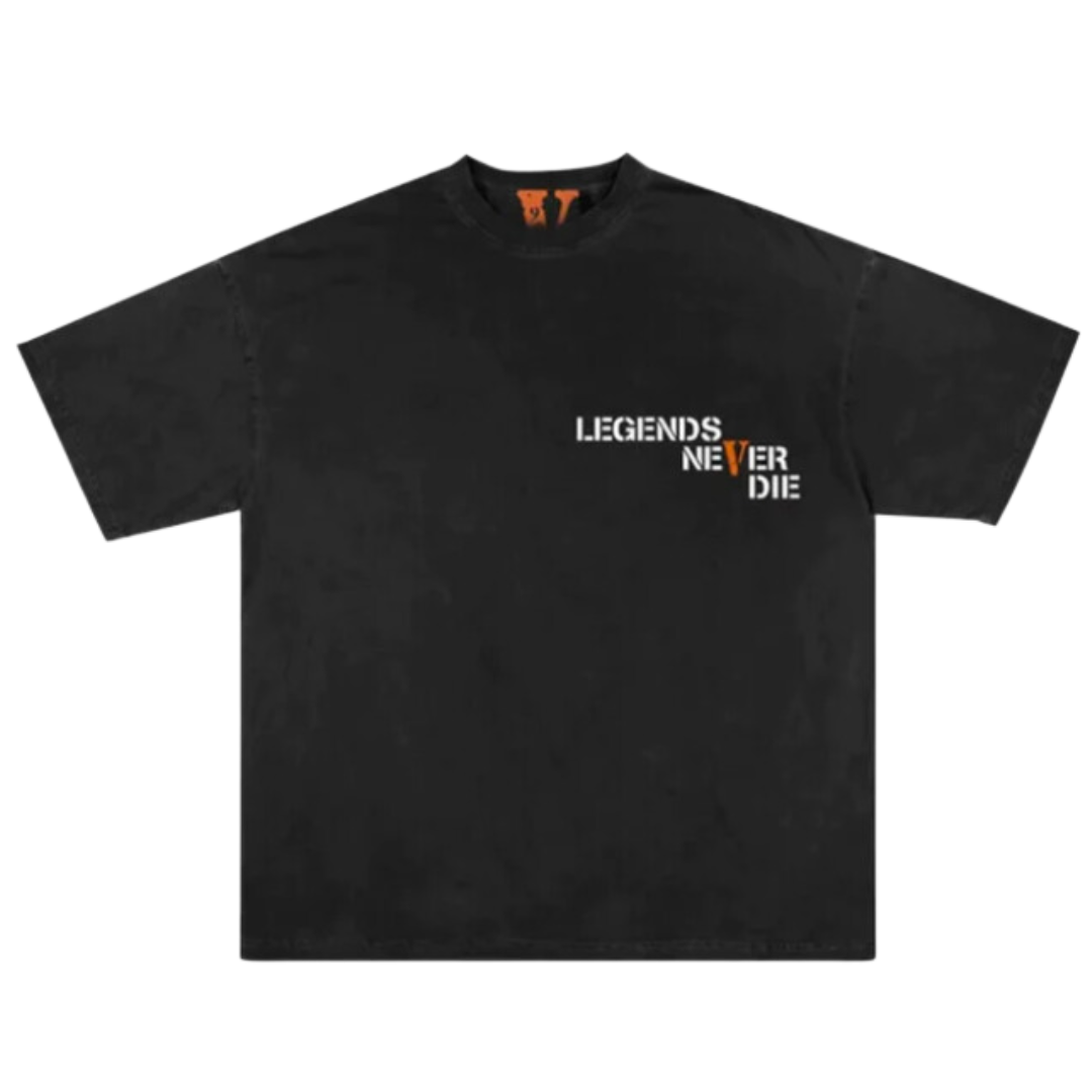 Juice Wrld x Vlone 999 Tee "Black"