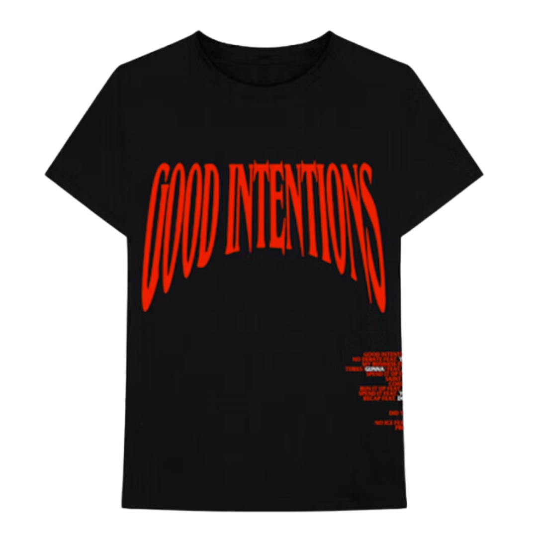NAV x Vlone Good Intentions Tee "Black"