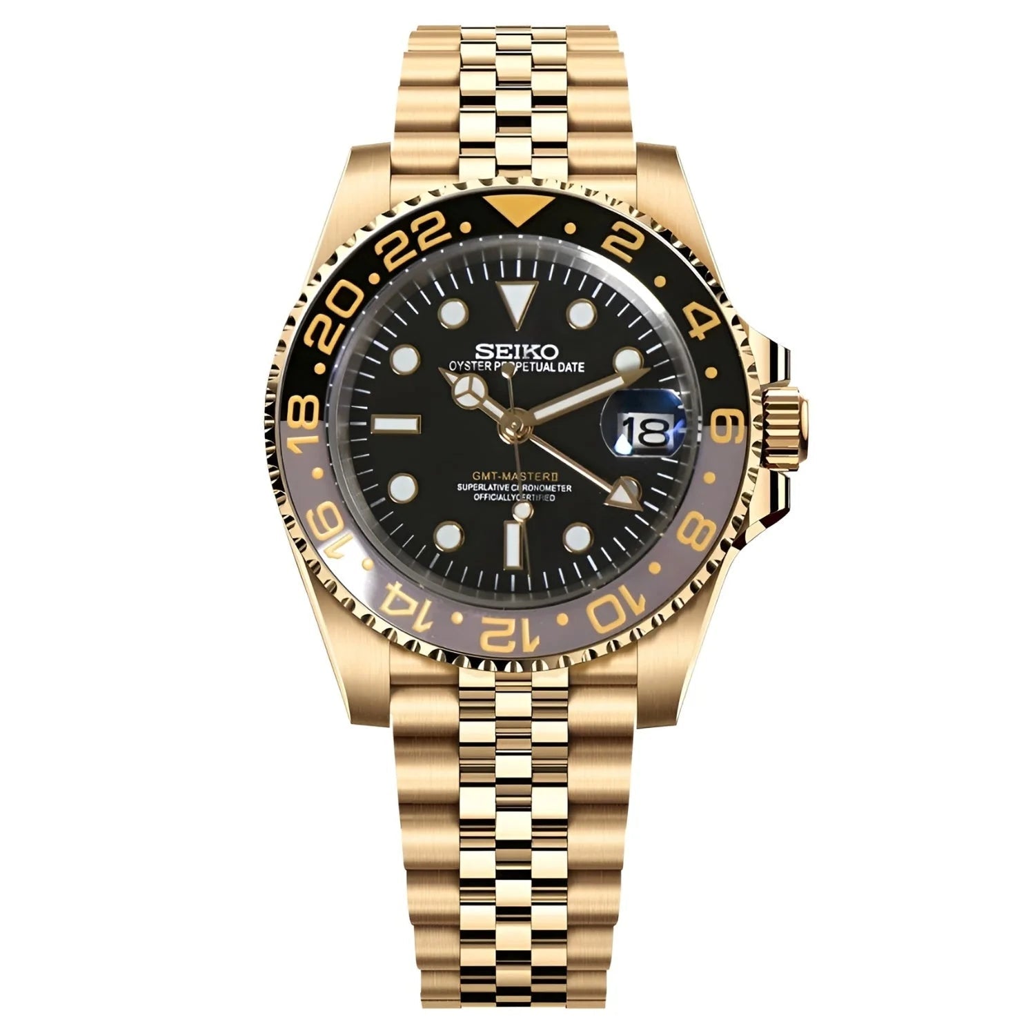 Seiko Gmt Gold Automatic