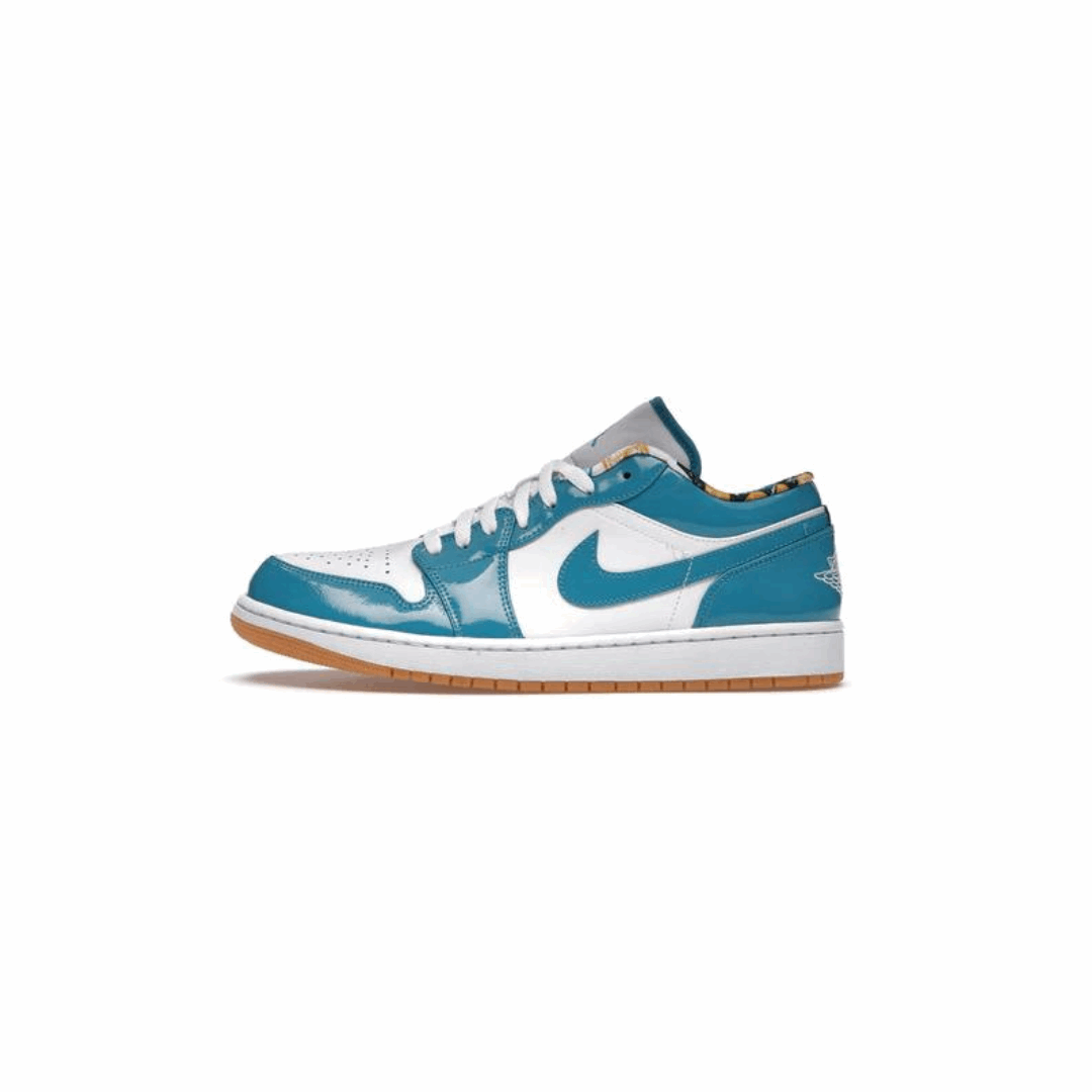 Air Jordan 1 'Cyber Teal/Barcelona' Low Sneaker Offkicksinc