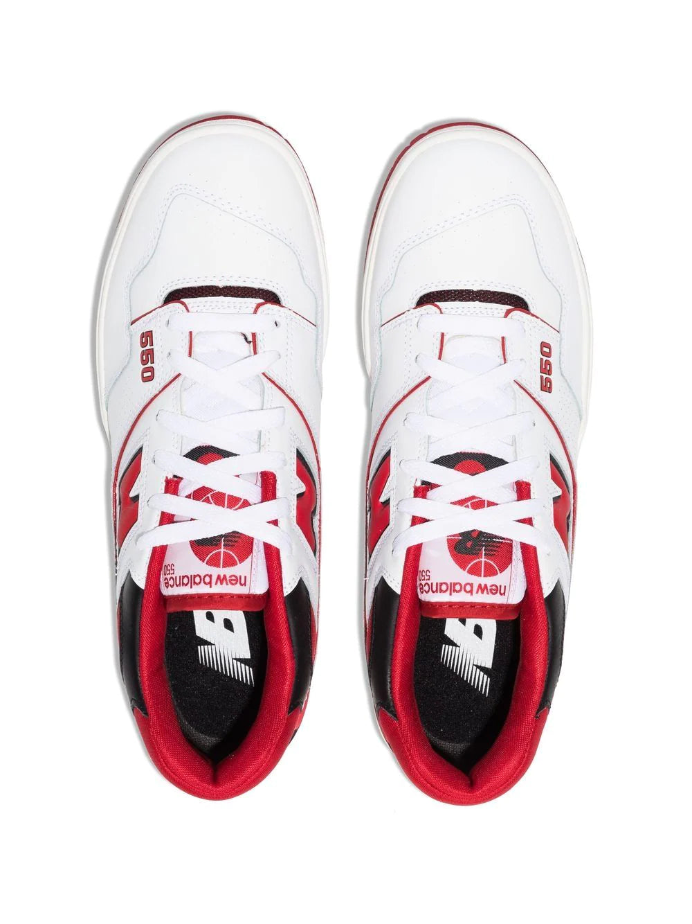 New Balance 550 'White/Red' Sneaker Offkicksinc