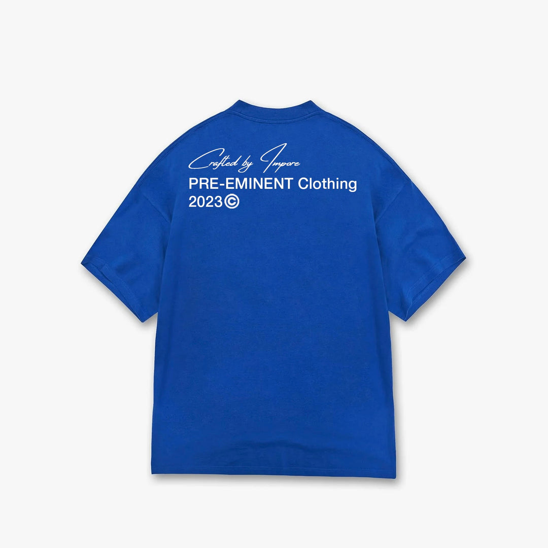 Crafted Blue T-Shirt