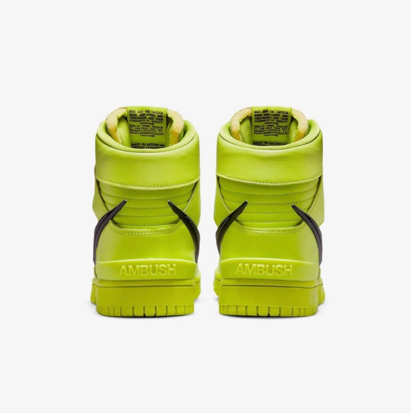 Nike Dunk High Ambush x Flash Lime Sneaker | Off Kicks Inc