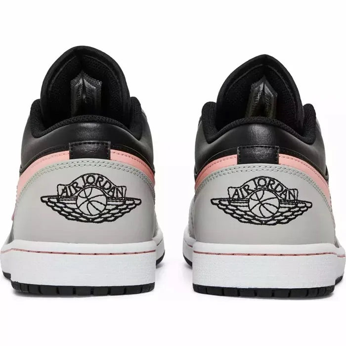 Air Jordan 1 'Grey Fog Bleached Coral' Low Sneaker Offkicksinc