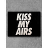 Kiss My Airs Black Custom Rug  Tuft Place