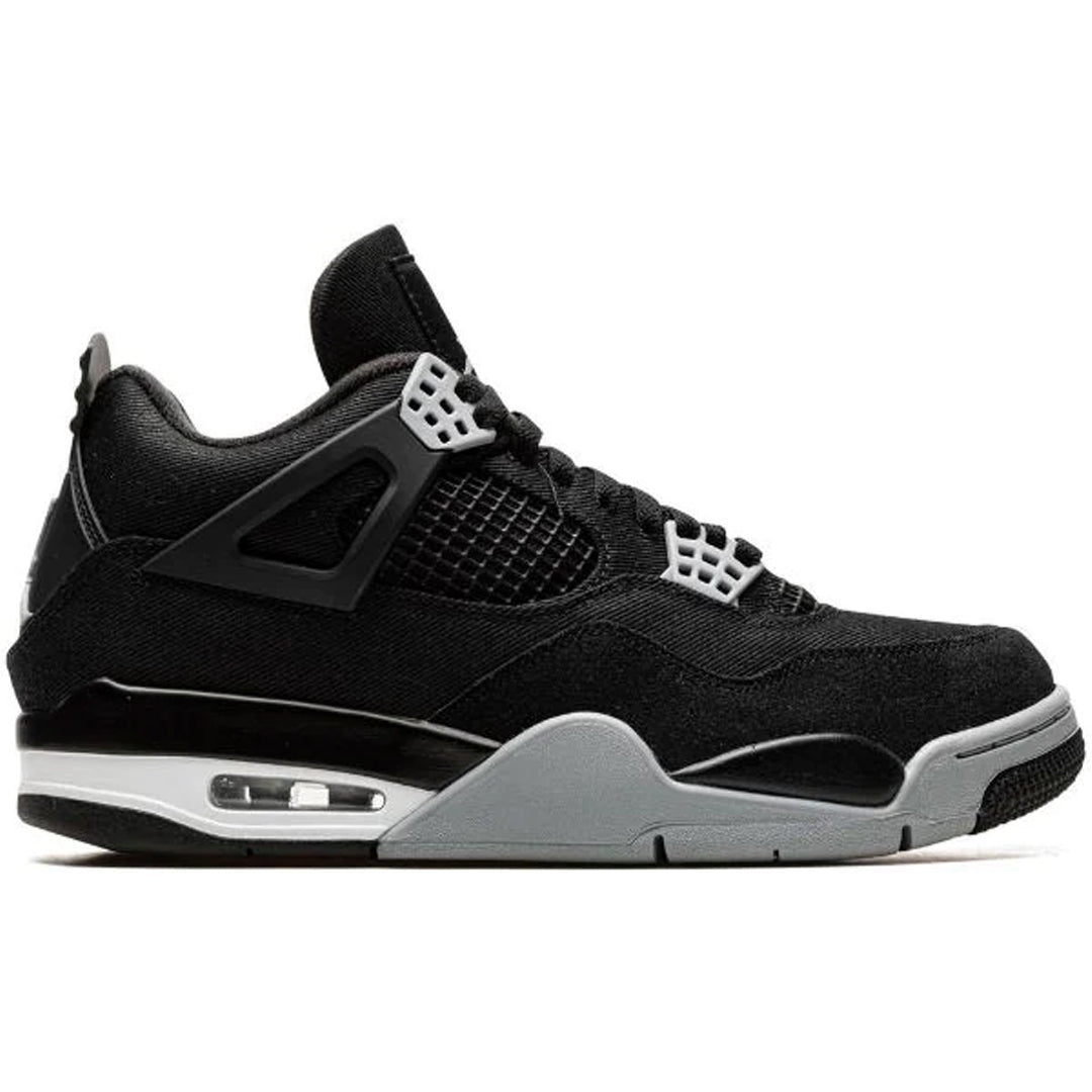 Air Jordan 4 'Black Canvas' Sneaker Offkicksinc