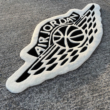Air Jordan Custom Rug Rugs Tuft Place