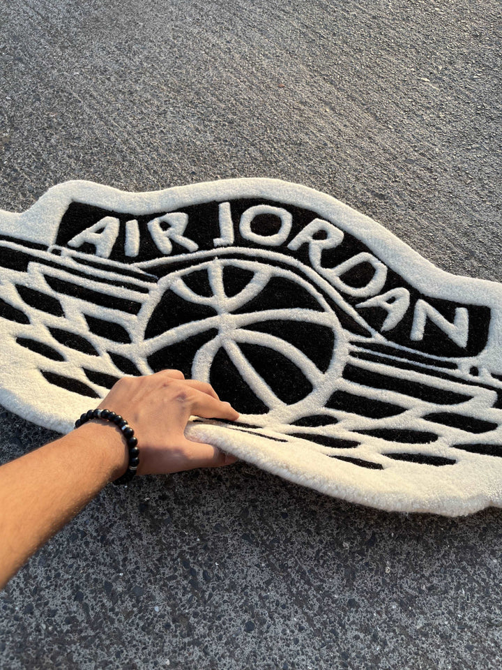 Air Jordan Custom Rug Rugs Tuft Place