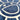Blue Murakami Flower Custom Rug  Tuft Place