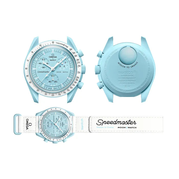 Swatch x Omega Bioceramic Moonswatch Mission to Uranus | Off Kicks Inc