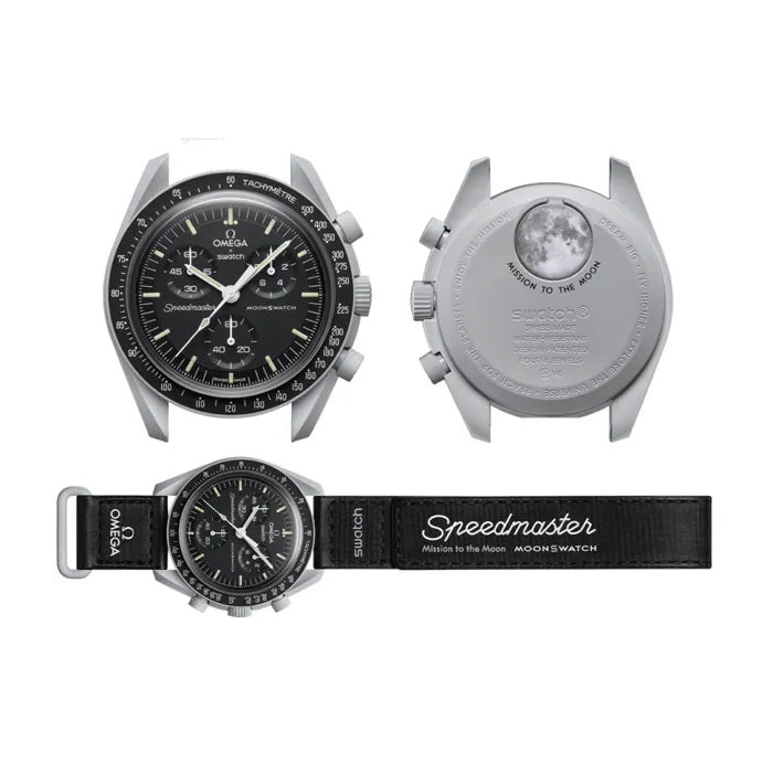 Swatch x Omega Bioceramic Moonswatch Mission to Moon | Off Kicks Inc 