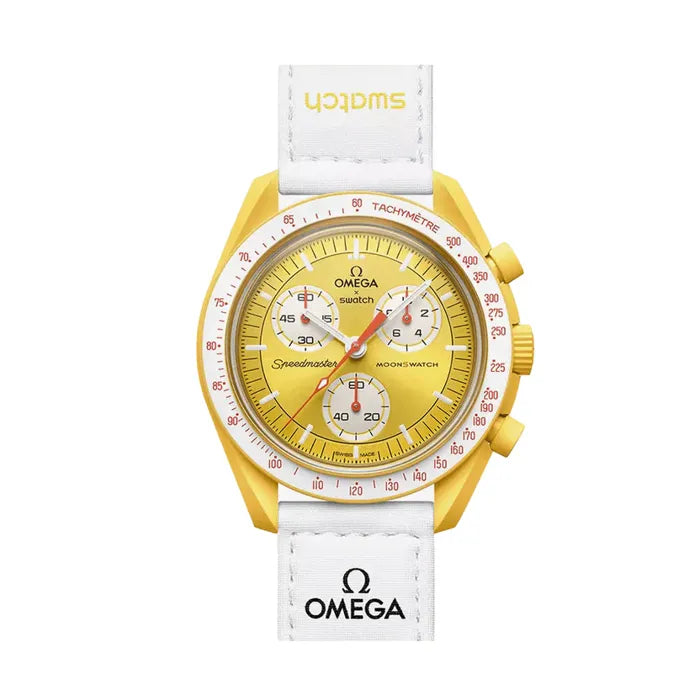 Swatch x Omega Bioceramic Moonswatch Mission to Sun | Off Kicks Inc 