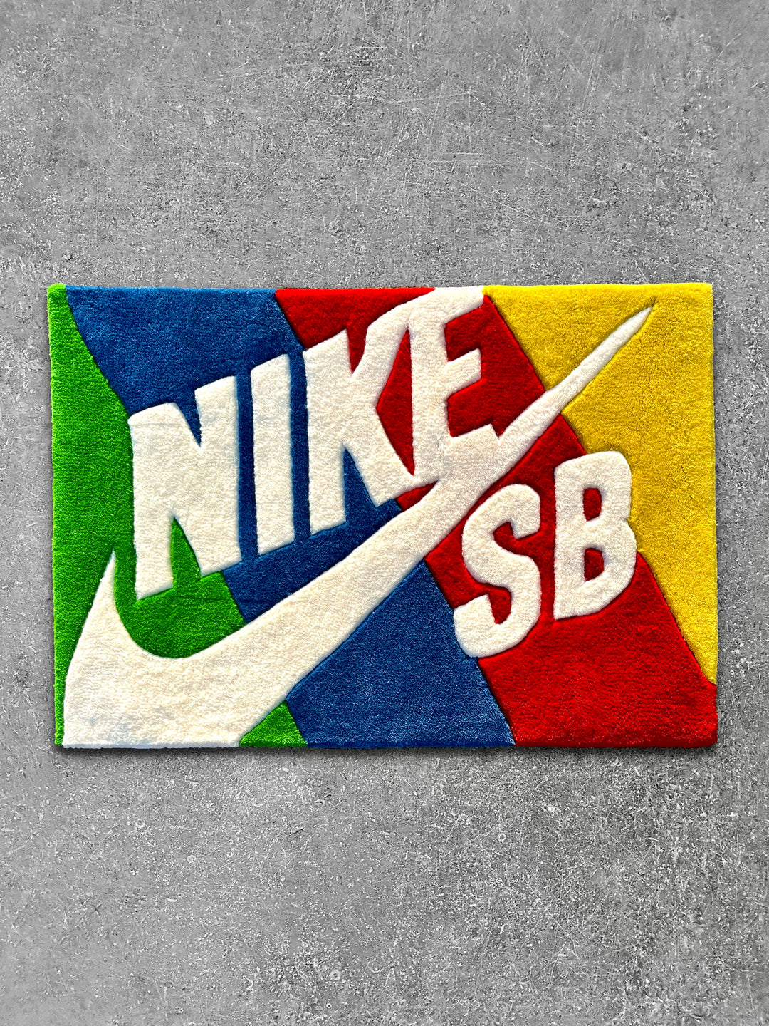 The Nike SB Box Custom Rug Rugs Tuft Place