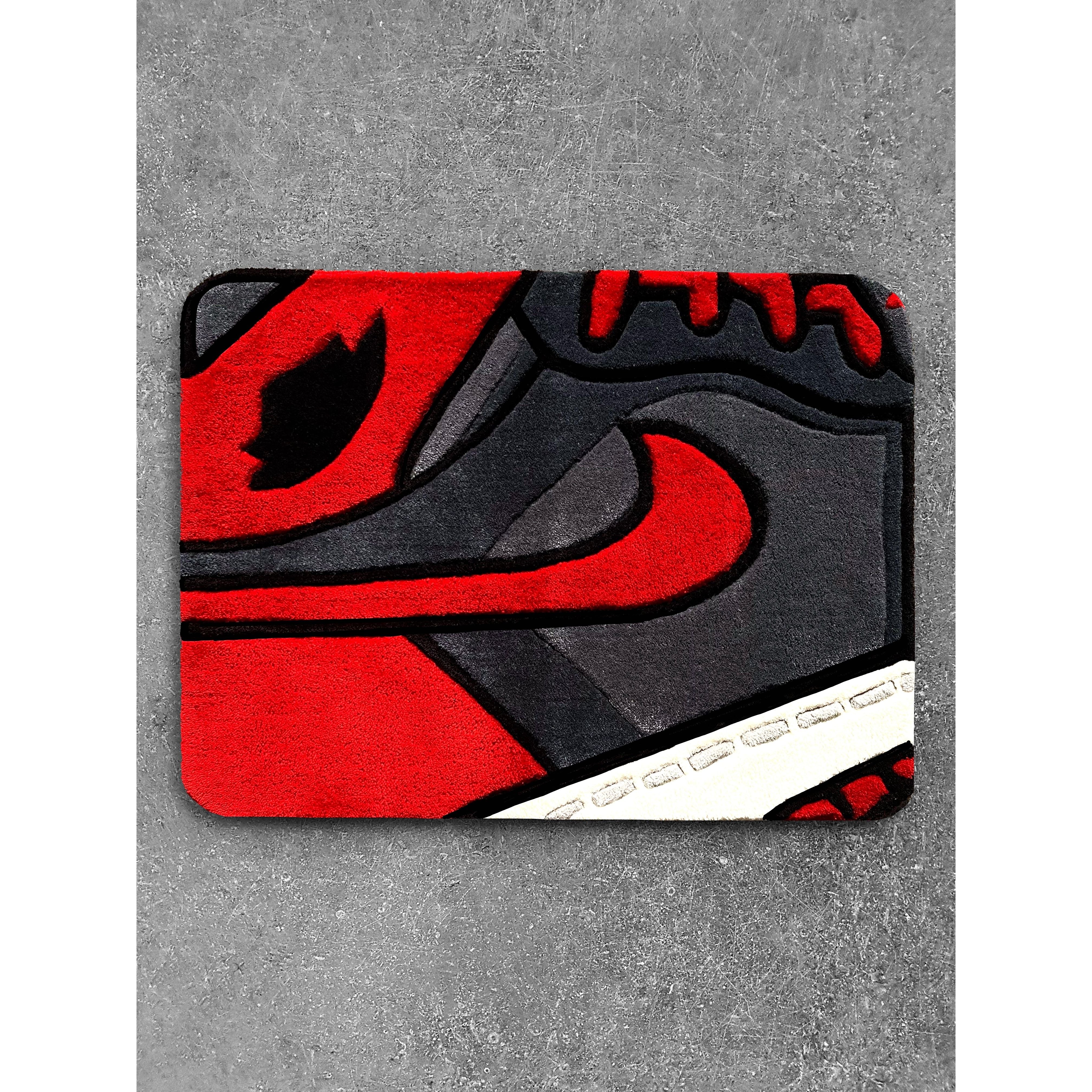 The Sneaker Art 01 Rugs Tuft Place