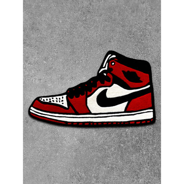 AJ1 Chicago Custom Rug Rugs Tuft Place