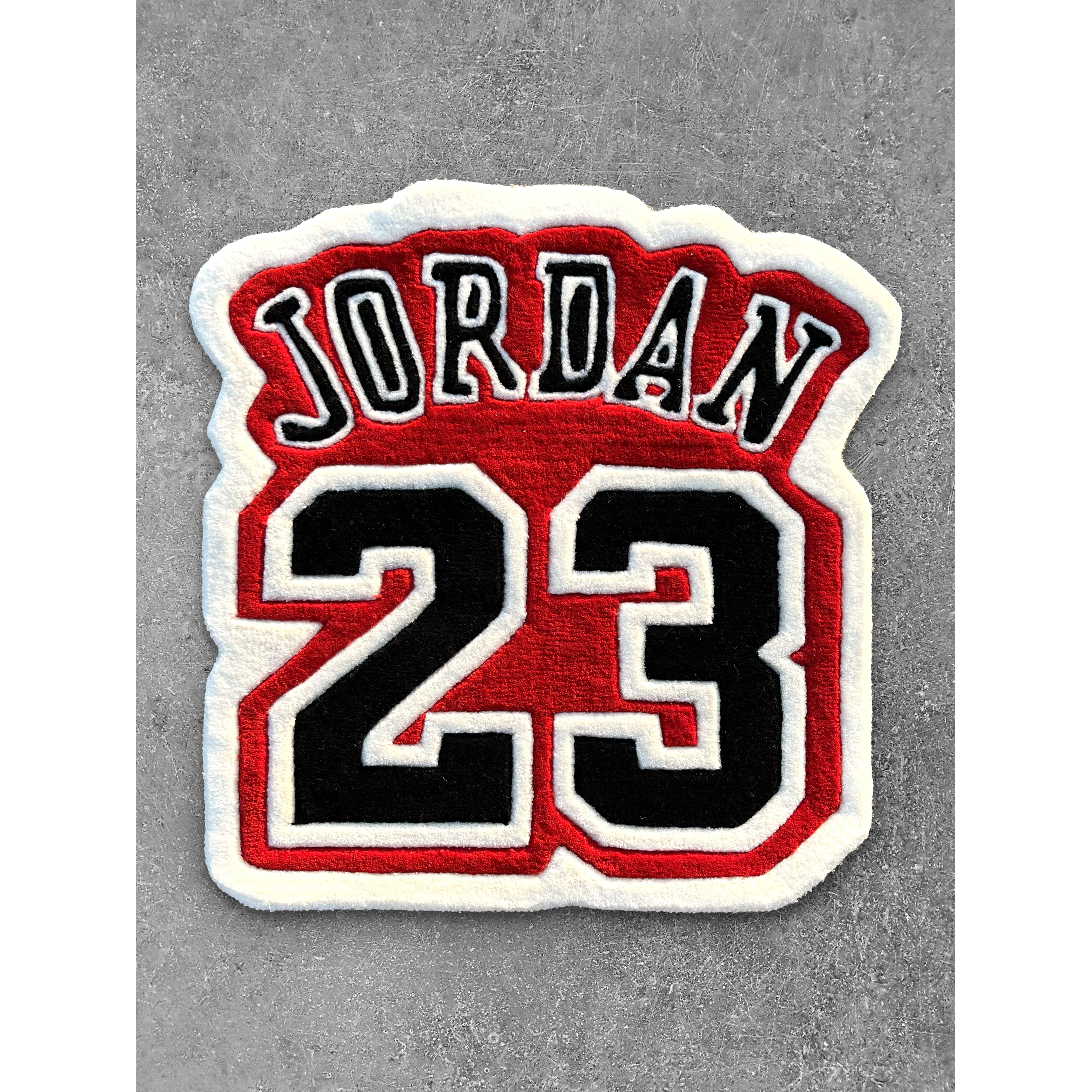 The Jordan 23 Custom Rug Rugs Tuft Place