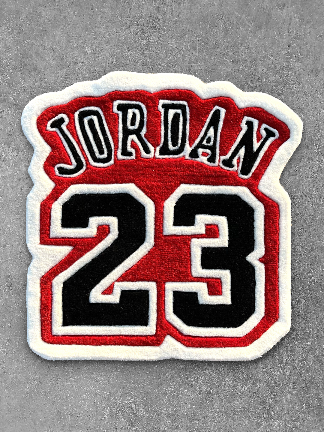 The Jordan 23 Custom Rug Rugs Tuft Place