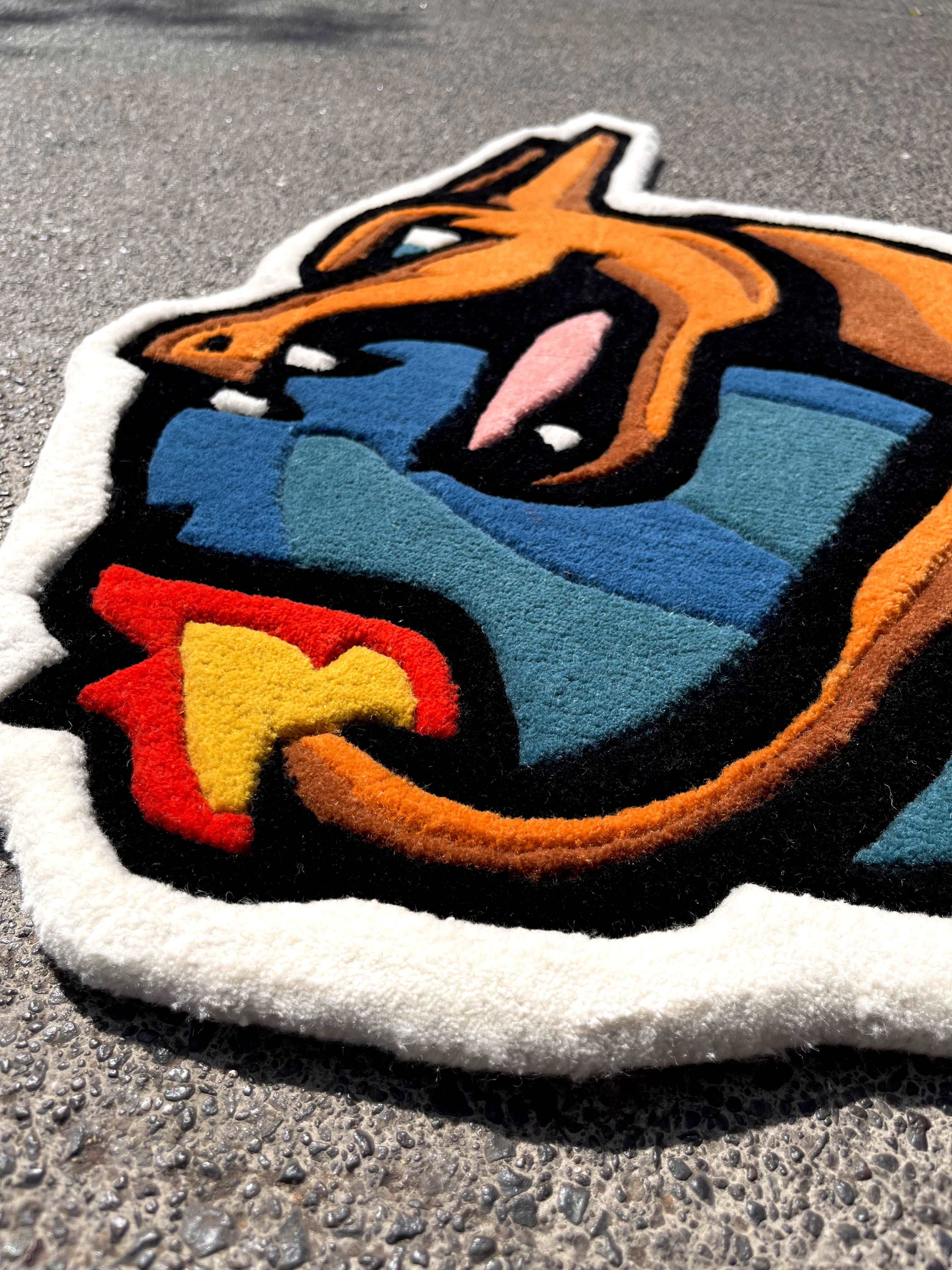 Charizard Custom Rug  Tuft Place