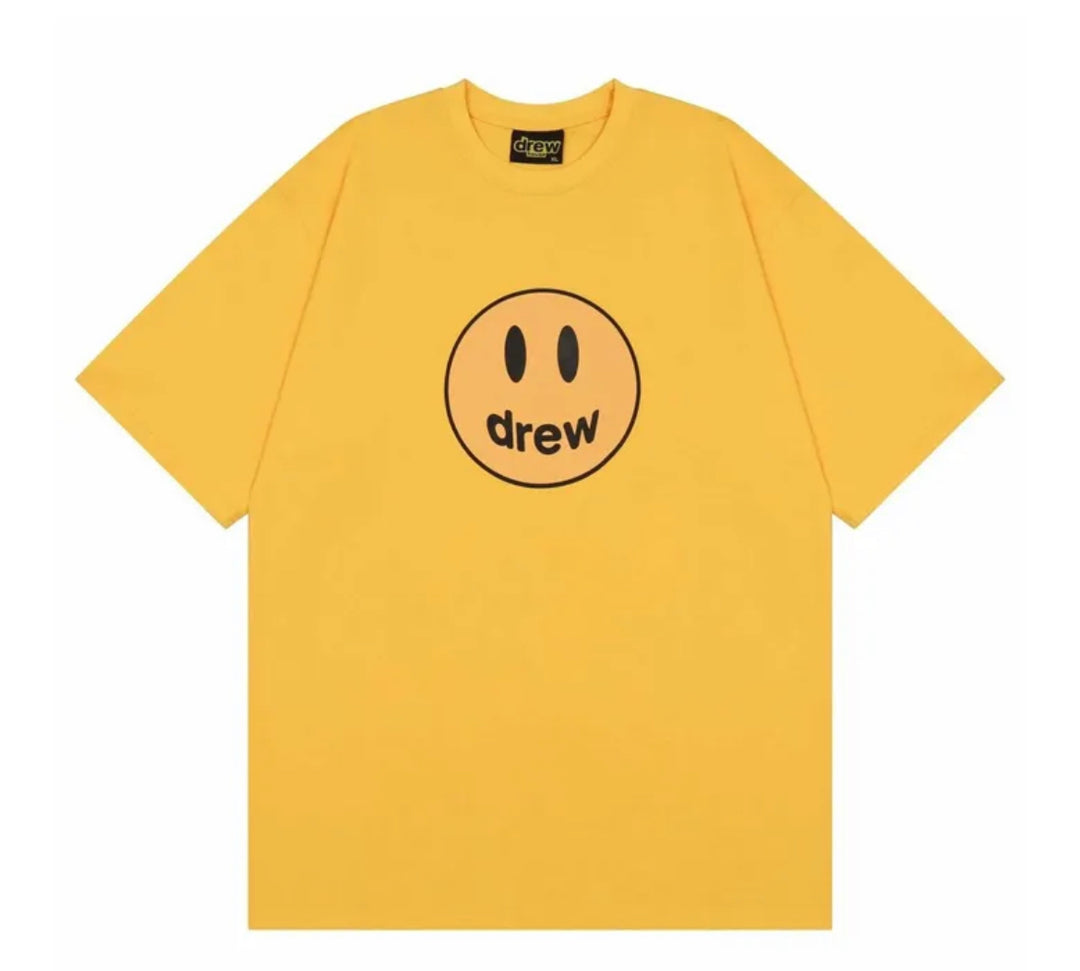 Drew Mascot Short Sleeve Tee "Golden Yellow" Apparels Off Kicks