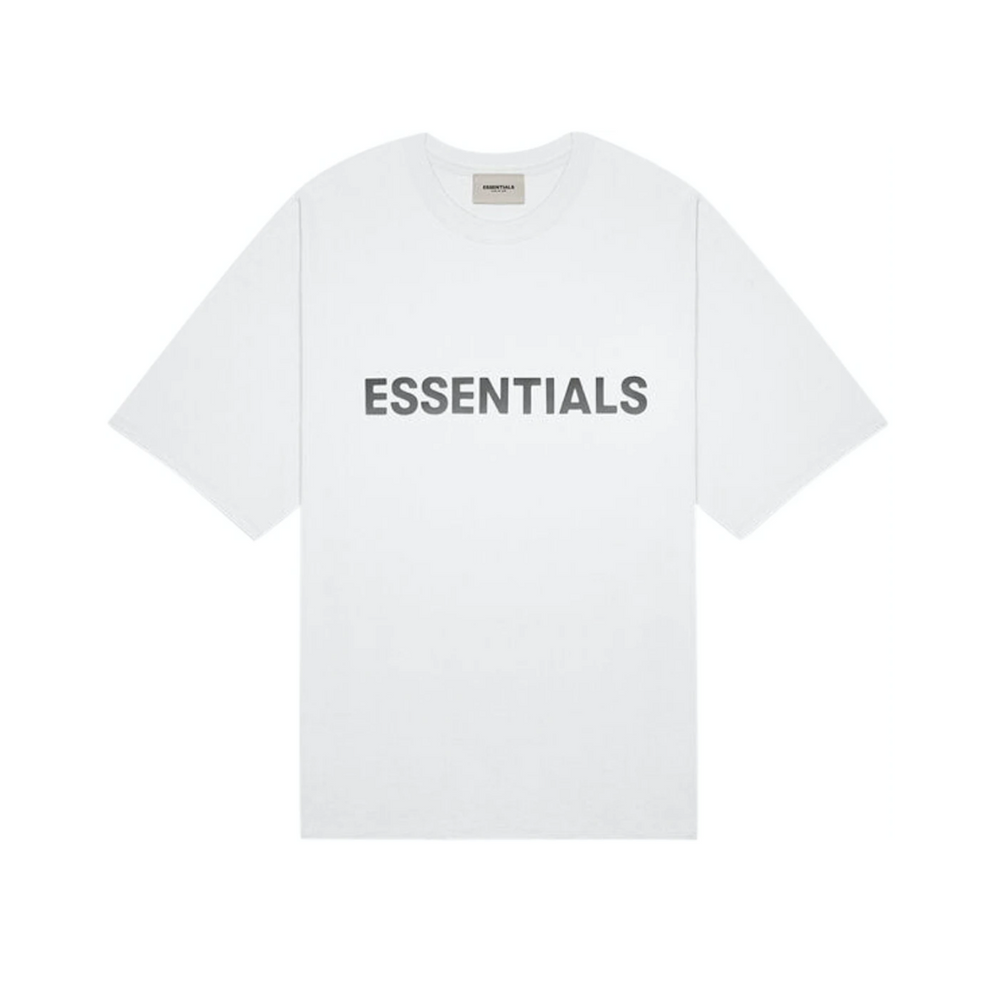 Fear Of God Essentials T-Shirt "Applique Logo White" | Off Kicks Inc