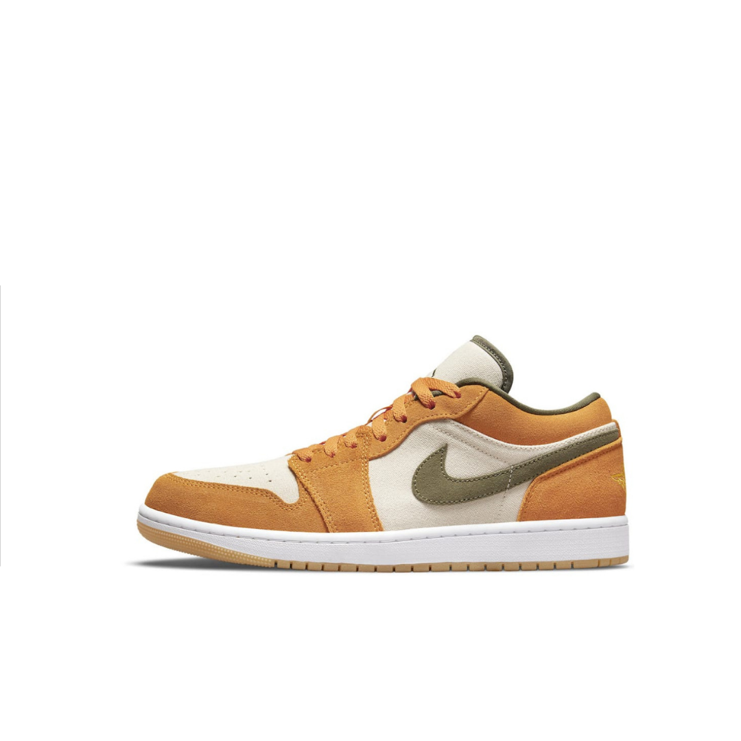 Air Jordan 1 SE 'Light Curry' Low Sneaker Offkicksinc