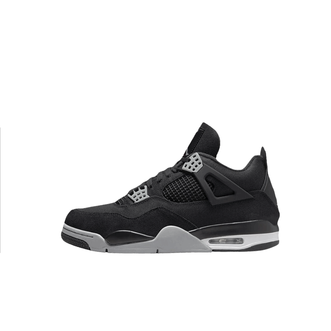 Air Jordan 4 'Black Canvas' Sneaker Offkicksinc