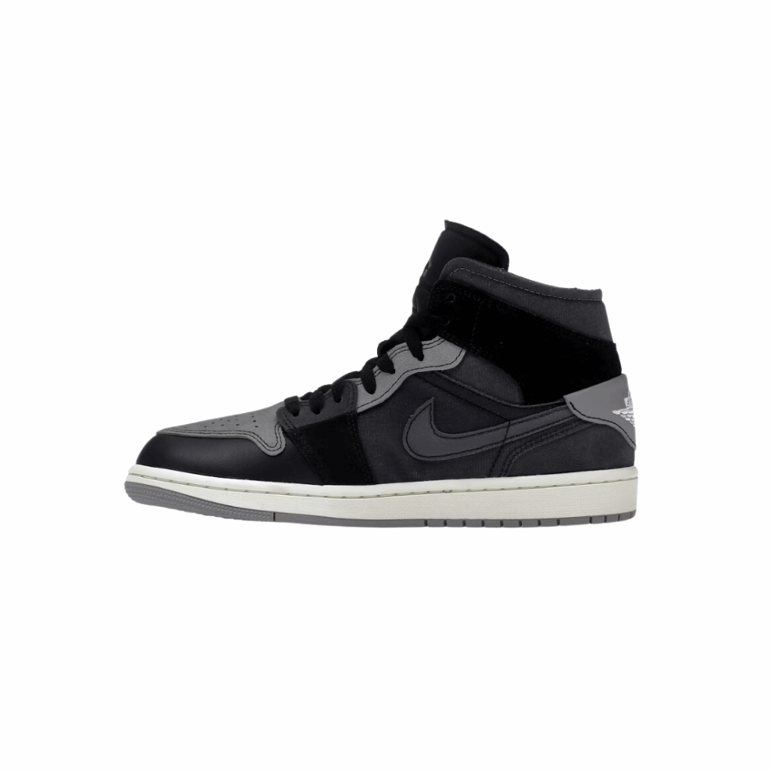 Air Jordan 1 'Inside Out Black' Mid Sneaker Offkicksinc