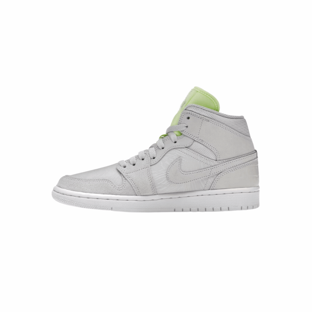 Air Jordan 1 'Ghost Green Grey' Mid Sneaker Offkicksinc