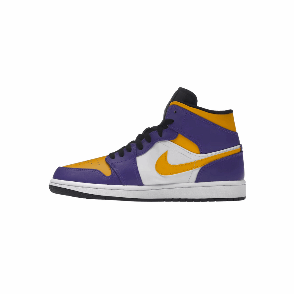Air Jordan 1 'Lakers' Mid Sneaker Offkicksinc