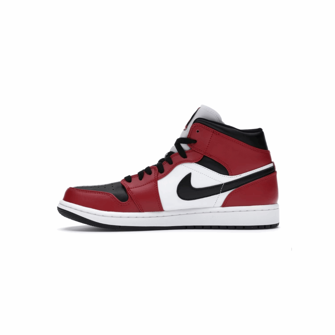 Air Jordan 1 'Chicago Black Toe' Mid Sneaker Offkicksinc