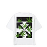 Off White Weed Arrows White Oversized Tee Apparels Off Kicks