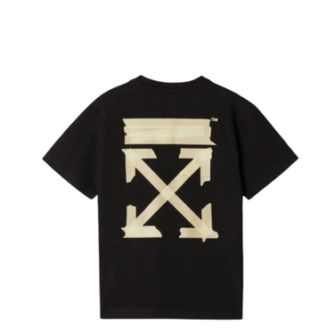 Off White Paper Tape Arrow Oversized Tee Apparels Off Kicks