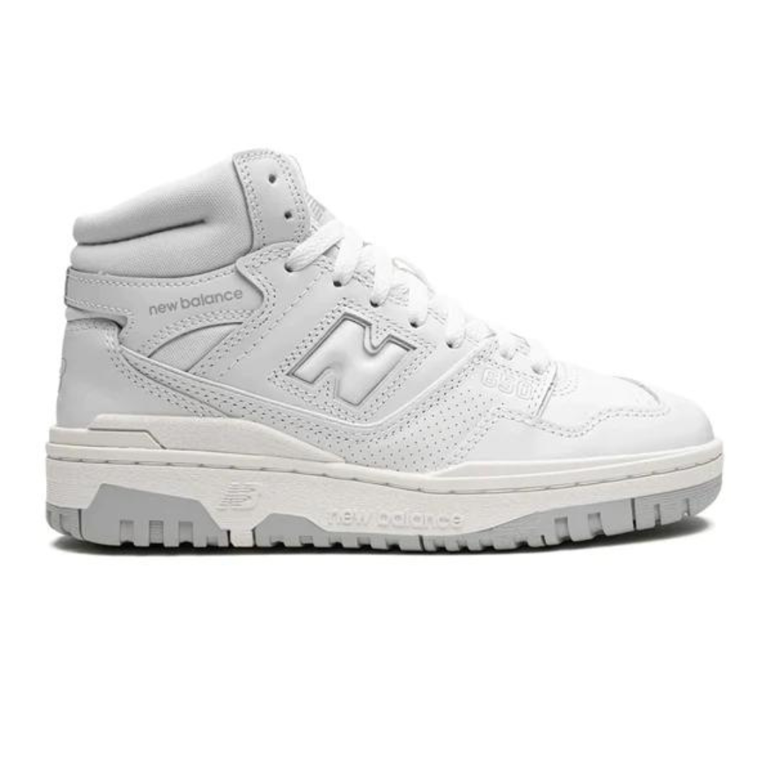 New Balance 650 All White Sneaker Offkicksinc