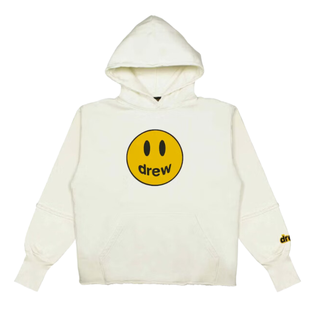 Drew House Mascot Deconstructed Hoodie " Off White" Apparels Off Kicks