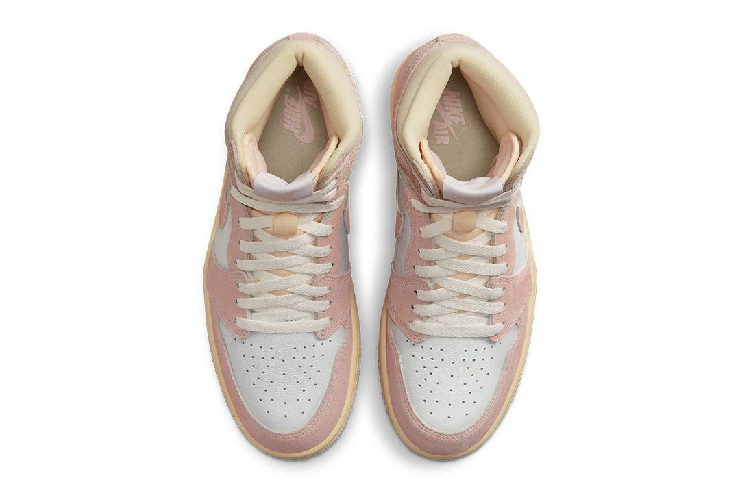 Air Jordan 1 ' Atmosphere Sail Pink' High Sneaker Offkicksinc